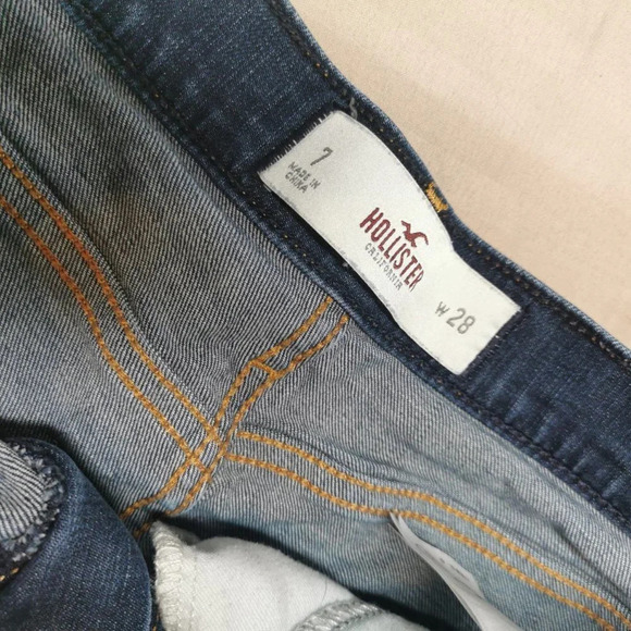 Hollister Womens High Rise Denim Shorts Size 28 - Picture 5 of 5
